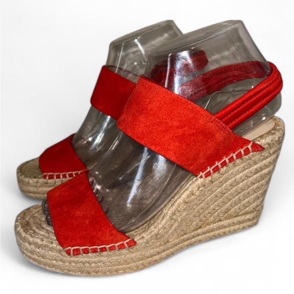 Kenneth Cole Women's Olivia Simple Espadrille Wedge Slingback Sandal - Picture 3 of 8